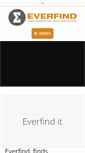 Mobile Screenshot of everfind.com